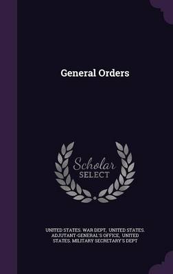 Book cover for General Orders