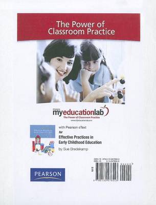 Book cover for MyLab Education with Pearson eText -- Standalone Access Card -- for Effective Practices in Early Childhood Education