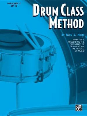 Book cover for Drum Class Method, Volume I