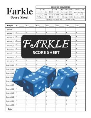 Book cover for Farkle Score Sheet