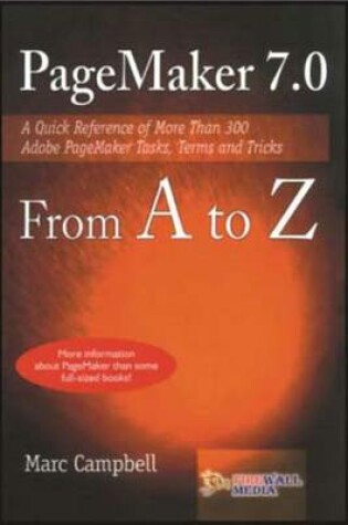 Cover of Page Maker 7.0 from A to Z