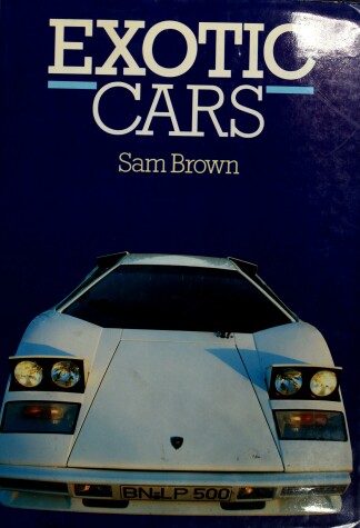 Book cover for Exotic Cars