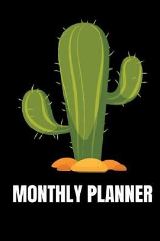 Cover of Monthly Planner Cactus