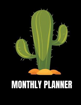 Book cover for Monthly Planner Cactus