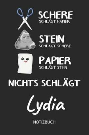 Cover of Nichts schlagt - Lydia - Notizbuch