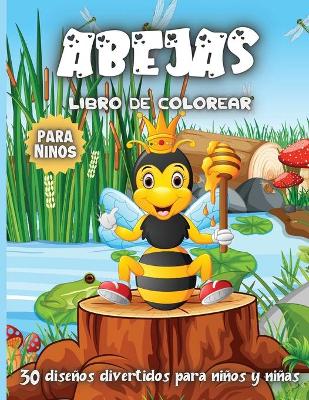 Book cover for Abejas Libro De Colorear