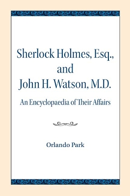 Book cover for Sherlock Holmes, Esq., and John H. Watson, M.D.