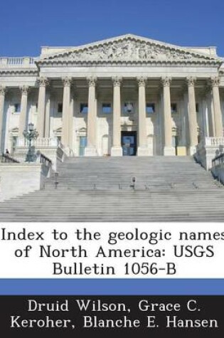 Cover of Index to the Geologic Names of North America