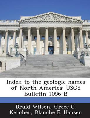 Book cover for Index to the Geologic Names of North America