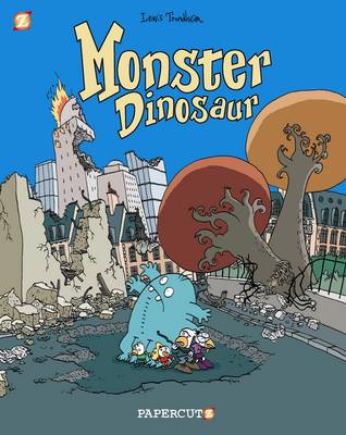 Book cover for Monster Graphic Novels: Monster Dinosaur