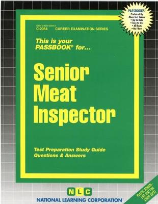 Book cover for Senior Meat Inspector