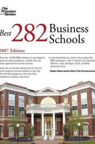 Cover of Best 282 Business Schools