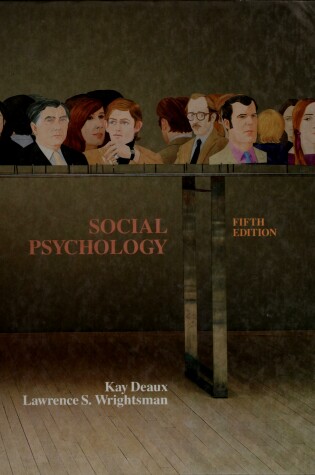 Cover of Social Psychology