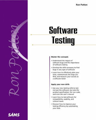 Book cover for Software Testing