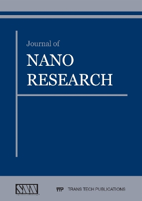 Cover of Journal of Nano Research Vol. 50