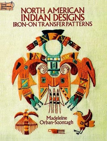 Book cover for North American Indian Iron-on Transfer Patterns