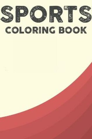 Cover of Sports Coloring Book