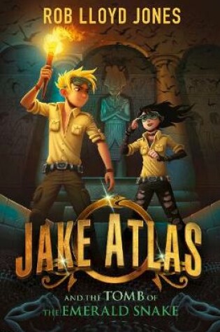 Cover of Jake Atlas and the Tomb of the Emerald Snake