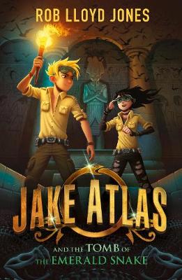 Cover of Jake Atlas and the Tomb of the Emerald Snake