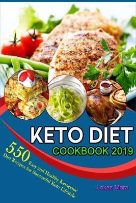 Book cover for Keto Diet Cookbook 2019