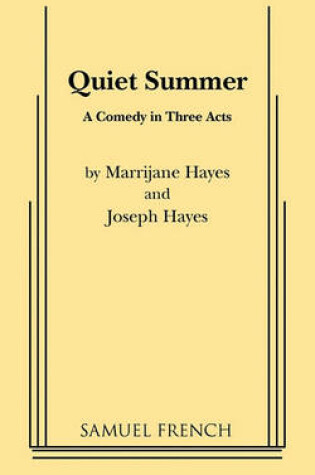 Cover of Quiet Summer