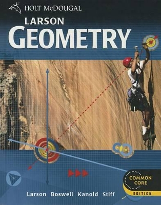 Cover of Holt McDougal Larson Geometry