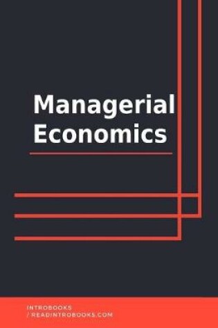 Cover of Managerial Economics