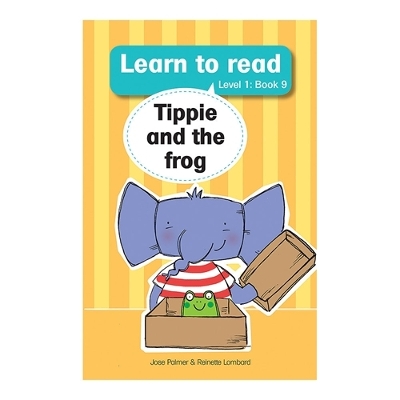 Book cover for Learn to read (Level 1 Book 9): Tippie and the frog