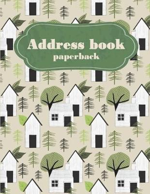 Book cover for Address book paperback