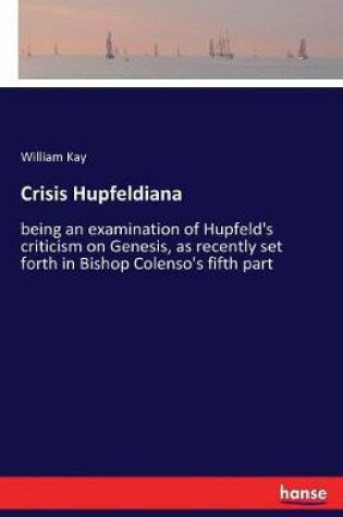 Cover of Crisis Hupfeldiana