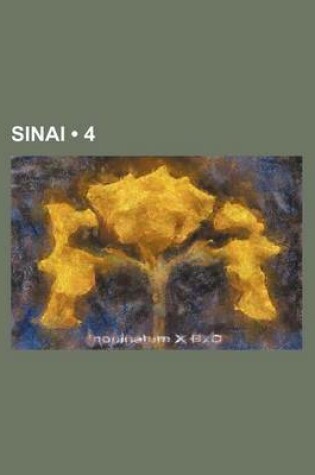 Cover of Sinai (4)