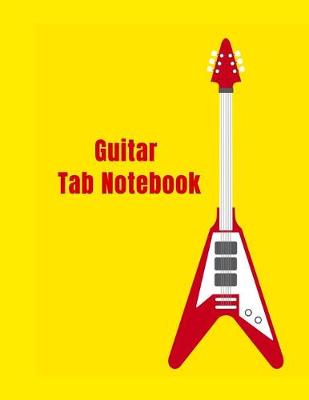 Book cover for Guitar Tab Notebook