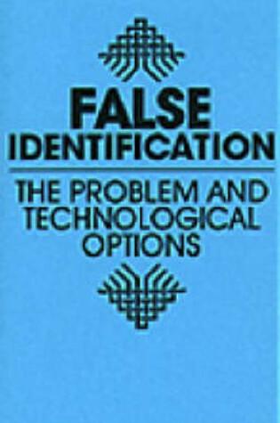 Cover of False Identification