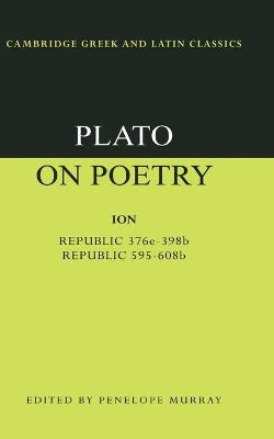 Book cover for Plato on Poetry