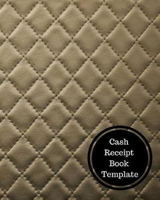 Book cover for Cash Receipt Book Template