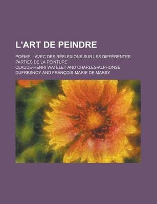 Book cover for L'Art de Peindre; Poeme,