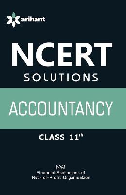 Cover of Ncert Solutions - Accountancy for Class 11th