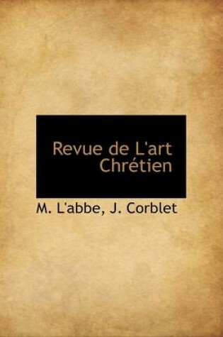 Cover of Revue de L'Art Chr Tien