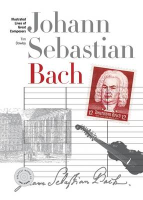 Book cover for New Illustrated Lives of Great Composers: Bach