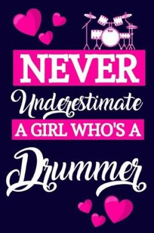 Cover of Never Underestimate A Girl Who's A Drummer