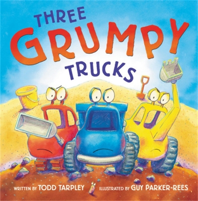 Book cover for Three Grumpy Trucks