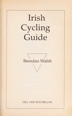 Book cover for Irish Cycling Guide