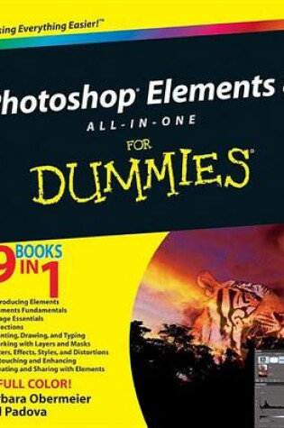 Cover of Photoshop Elements 8 All-in-One For Dummies