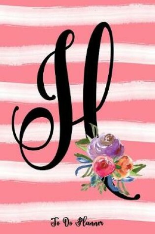 Cover of Monogram H Notebook