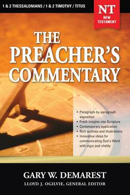 Book cover for The Preacher's Commentary - Vol. 32: 1 and 2 Thessalonians / 1 and 2 Timothy / Titus