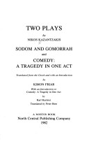 Cover of Two Plays