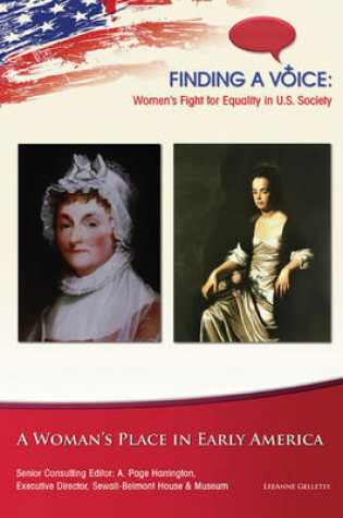 Cover of A Woman's Place in Early America