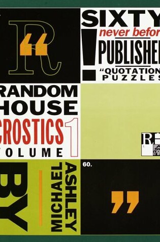 Cover of Random House Crostics