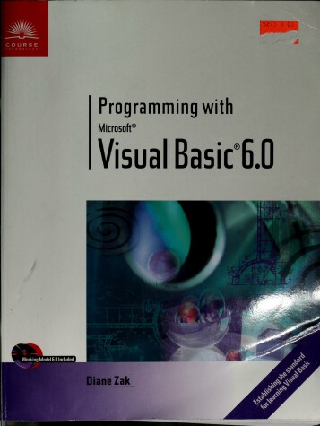 Book cover for Programming with Microsoft Visual Basic 6.0