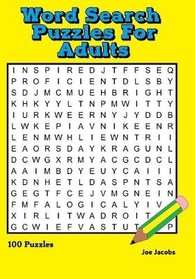 Book cover for Word Search Puzzles for Adults